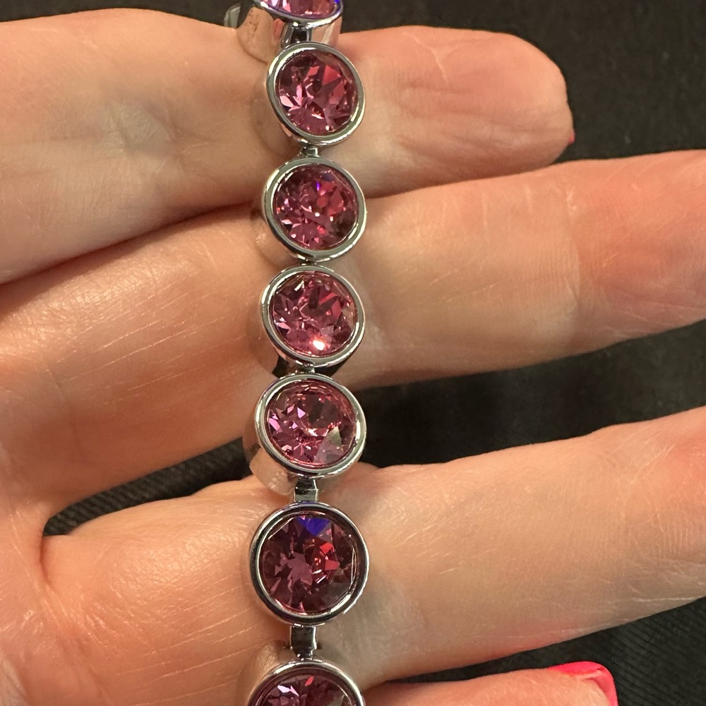 Touchstone Crystal Rose Ice Bracelet